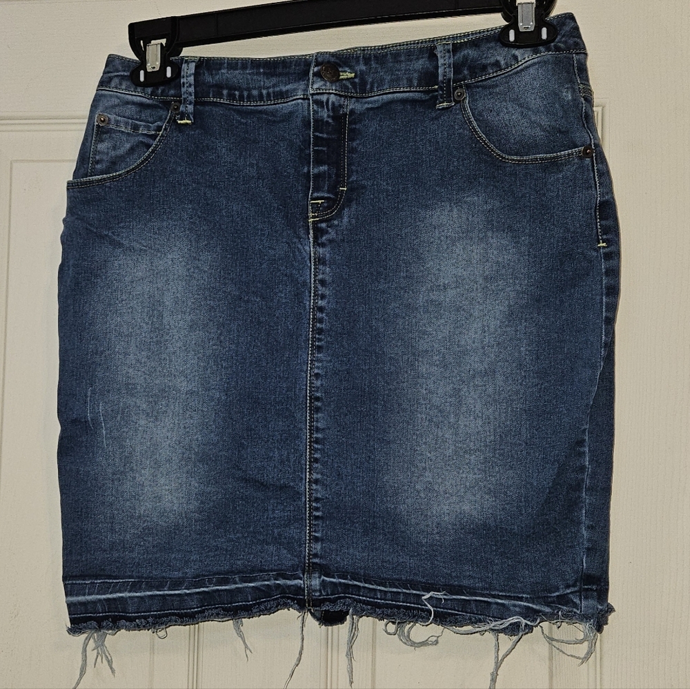 Highway Jeans Blue Mini Skirt